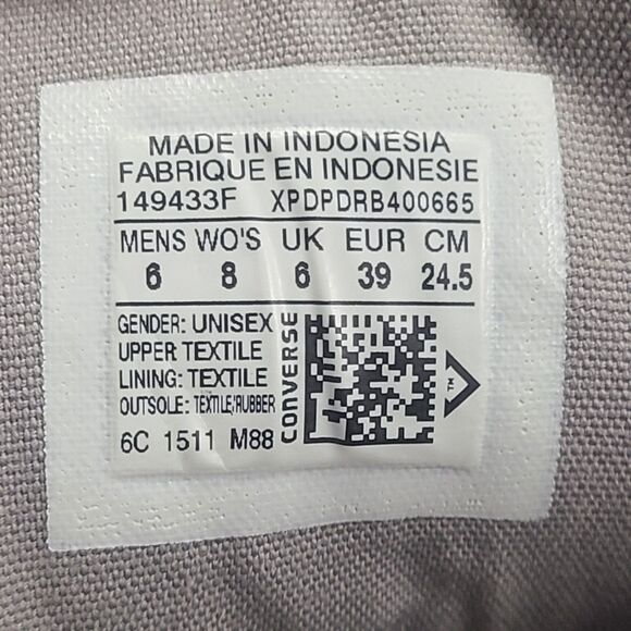 Converse Sneakers Mens Size 6 CT High Street Mid Skate Gray 6C-151-M88 Womens 8 - Picture 12 of 16